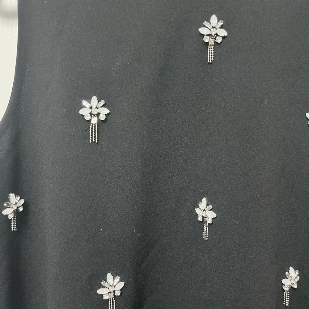 ✨ Ann Taylor Jeweled Shell Blouse - Picture 5 of 12